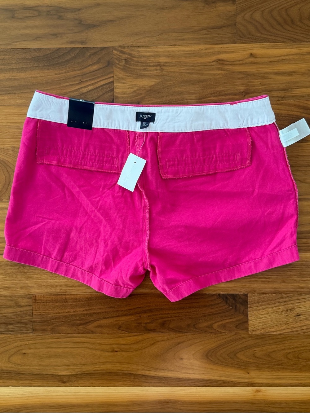 NWT J. Crew Women’s Chino Shorts 3.5” Pink Fuchsia Size 10 Tailored Preppy Chic - Picture 14 of 14